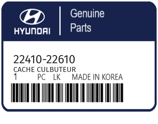 HYUNDAI - 22410-22610 CACHE CULBUTEUR