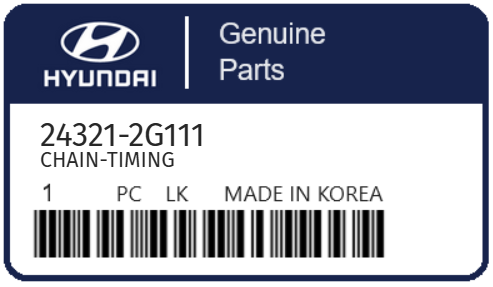 HYUNDAI - 24321-2G111 CHAIN-TIMING