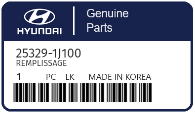 HYUNDAI - 25329-1J100 REMPLISSAGE