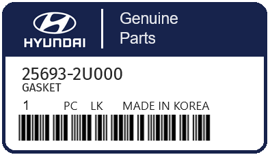 HYUNDAI - 25693-2U000 GASKET