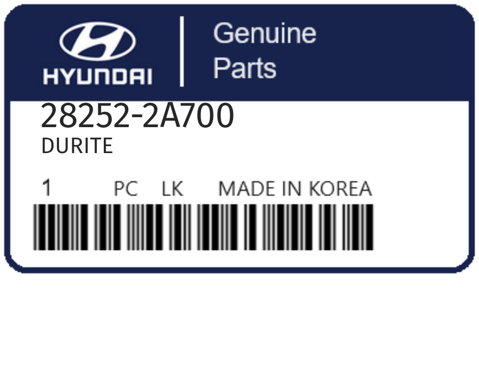 HYUNDAI - 28252-2A700 DURITE