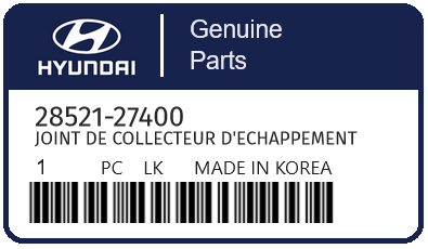 HYUNDAI - 28521-27400 JOINT DE COLLECTEUR D'ECHAPPEMENT