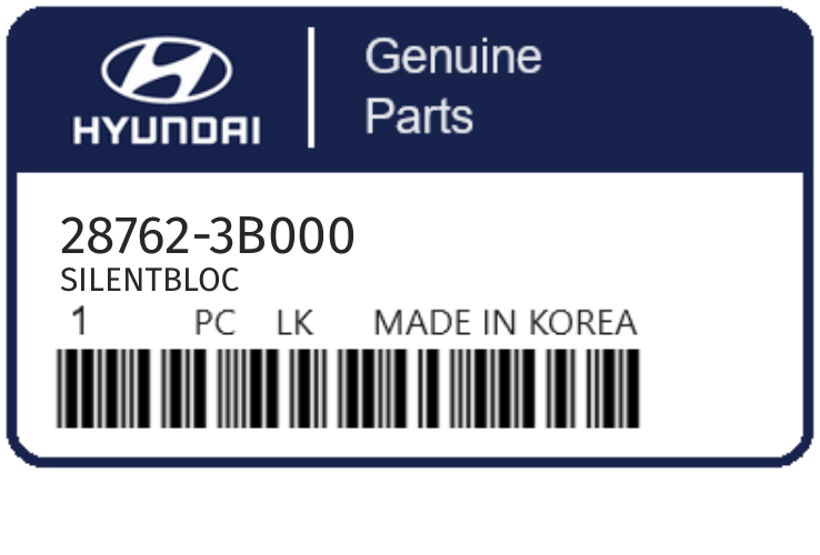 HYUNDAI - 28762-3B000 SILENTBLOC