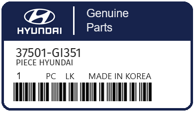 HYUNDAI - 37501-GI351 PIECE HYUNDAI