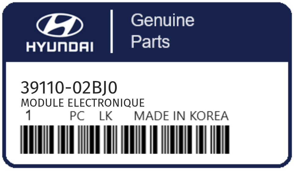 HYUNDAI - 39110-02BJ0 MODULE ELECTRONIQUE