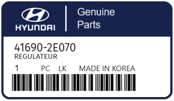 HYUNDAI - 41690-2E070 REGULATEUR