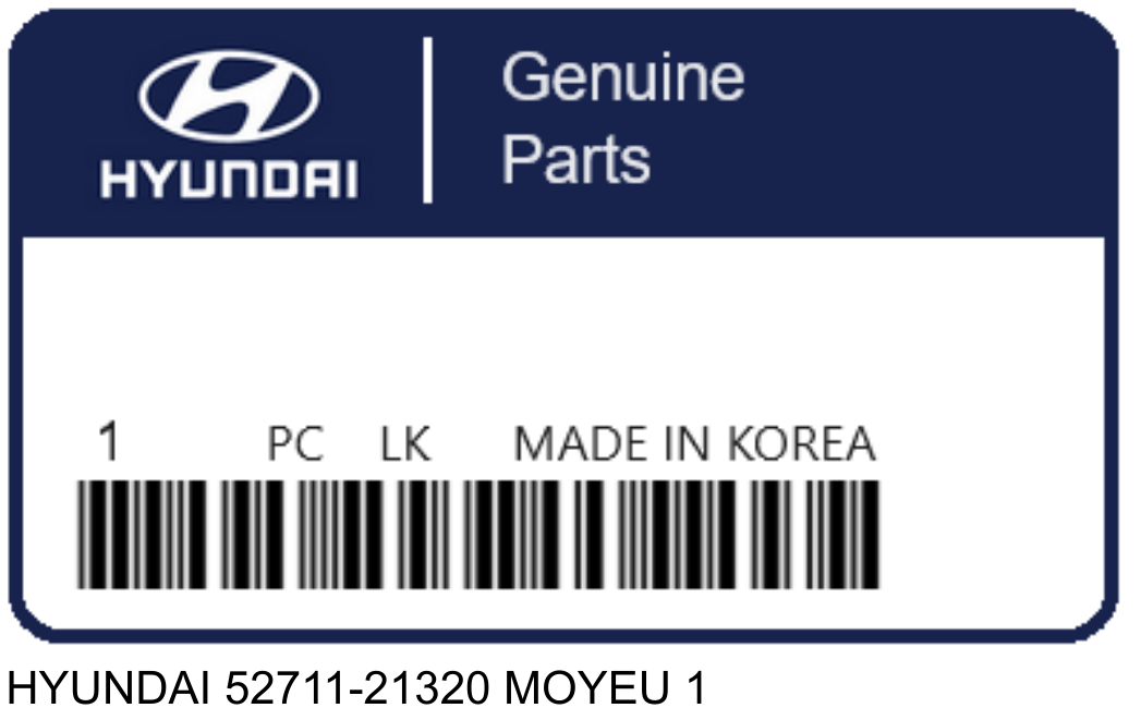 HYUNDAI - 52711-21320 MOYEU