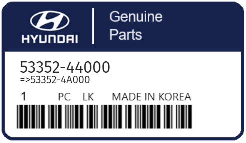 HYUNDAI - 53352-44000 REFERENCE REMPLACEE PAR: 