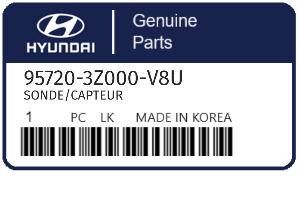 HYUNDAI - 95720-3Z000-V8U SONDE/CAPTEUR