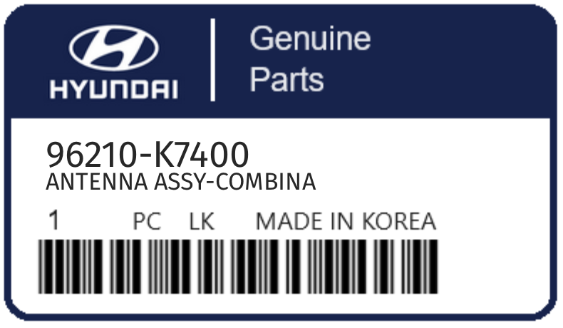 HYUNDAI - 96210-K7400 ANTENNA ASSY-COMBINA