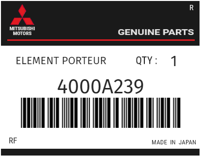 MITSUBISHI - 4000A239 ELEMENT PORTEUR