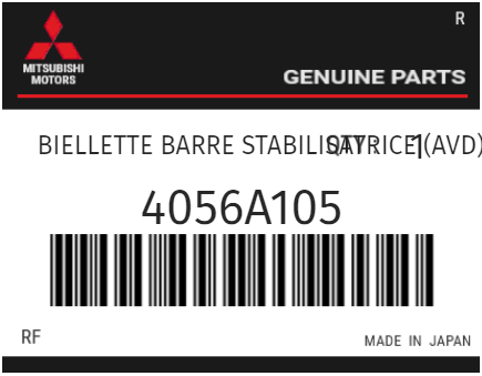 MITSUBISHI - 4056A105 BIELLETTE BARRE STABILISATRICE (avd)