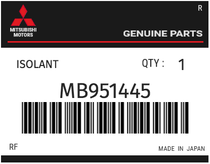 MITSUBISHI - MB951445 ISOLANT