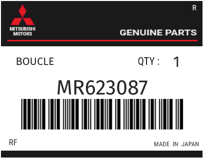 MITSUBISHI - MR623087 BOUCLE