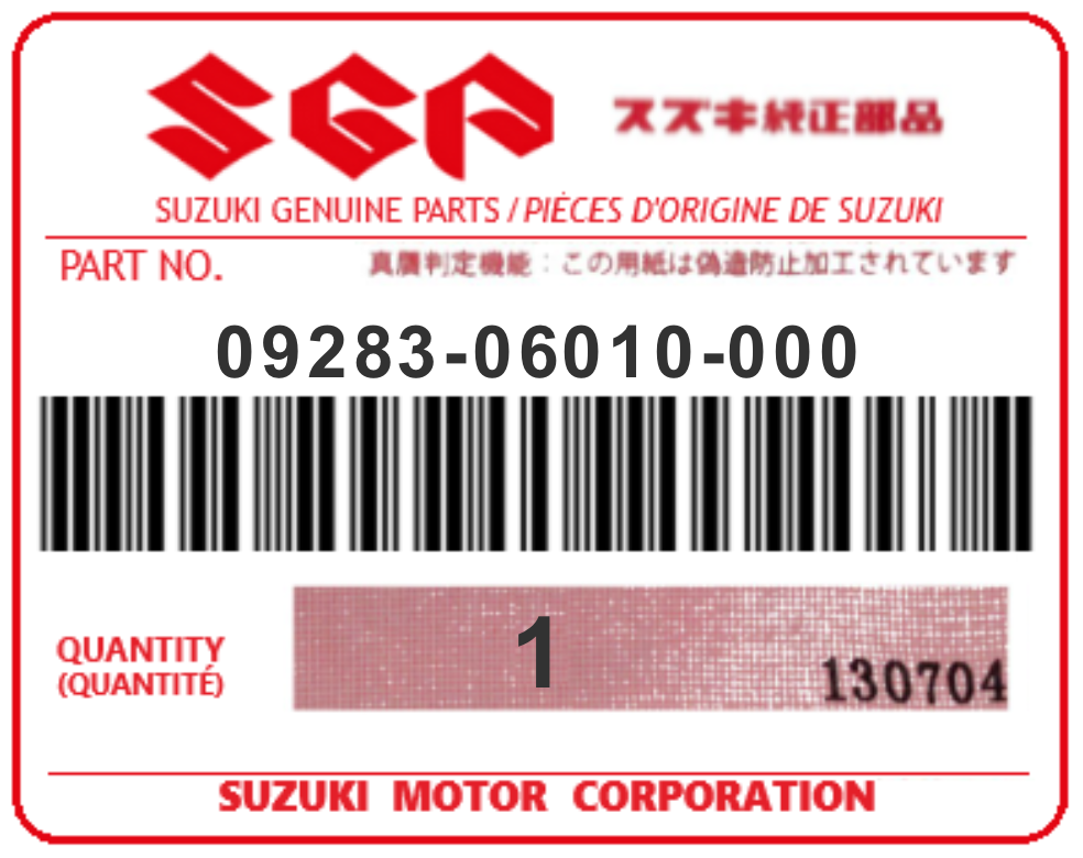 SUZUKI - 09283-06010 JOINT