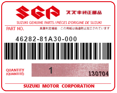 SUZUKI - 46282-81A30 BAGUE