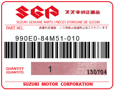 SUZUKI - 990E0-84M51-010 PHARE ACCESSOIR