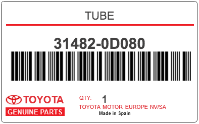 TOYOTA - 31482-0D080 PIECE TOYOTA