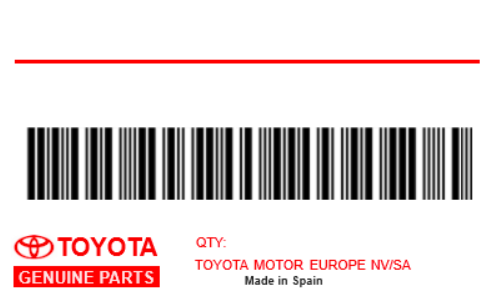 TOYOTA - 52159-0D993 PARE-CHOCS (ar)