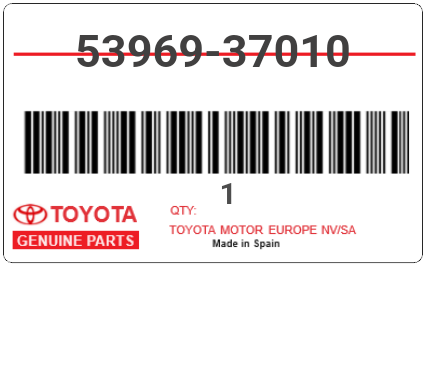 TOYOTA - 53969-37010 GARNITURE