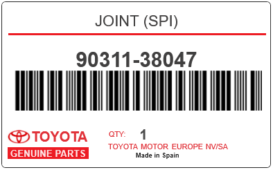 TOYOTA - 90311-38047 JOINT (spi)