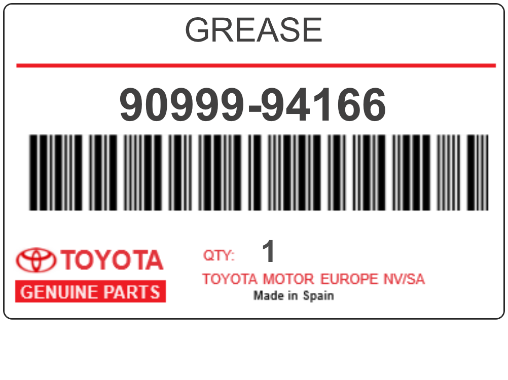 TOYOTA - 90999-94166 GREASE